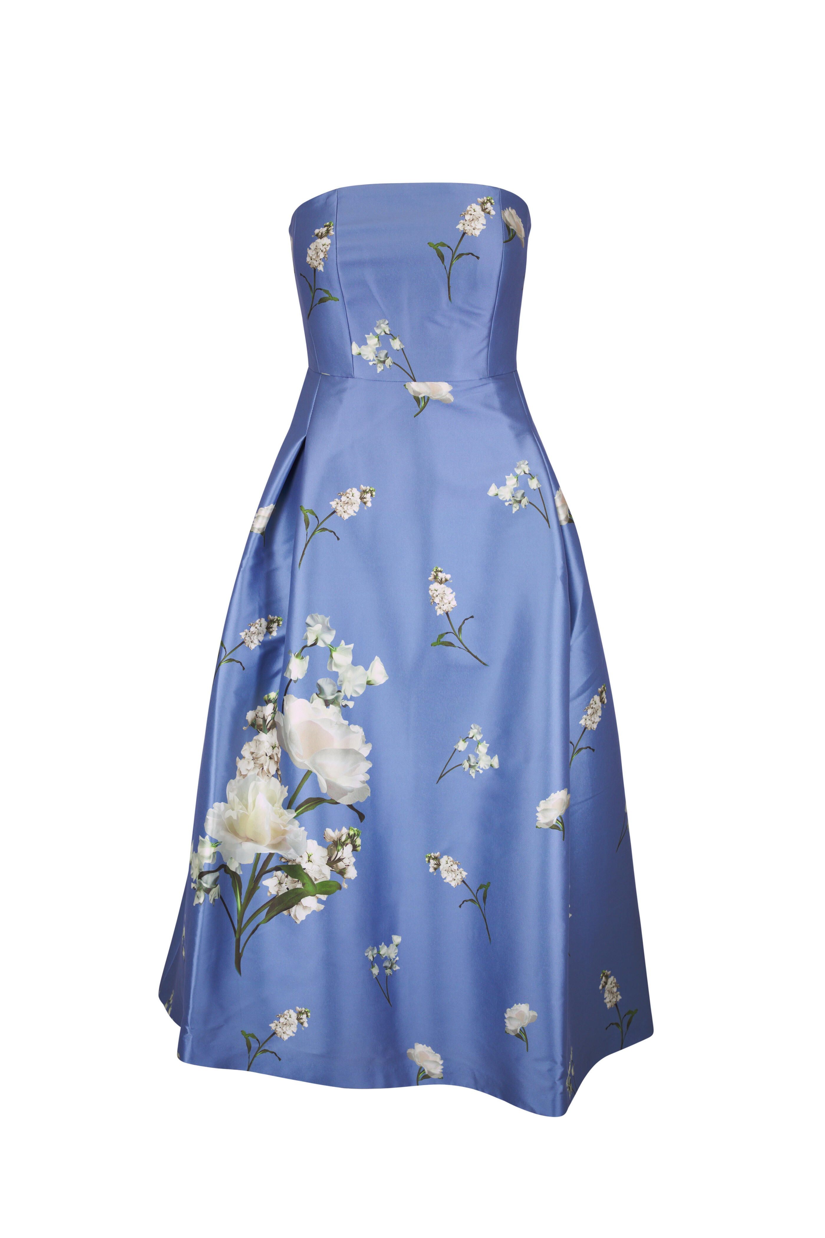 Sachin Babi - Shay Twilight Roses Strapless Dress - view 1