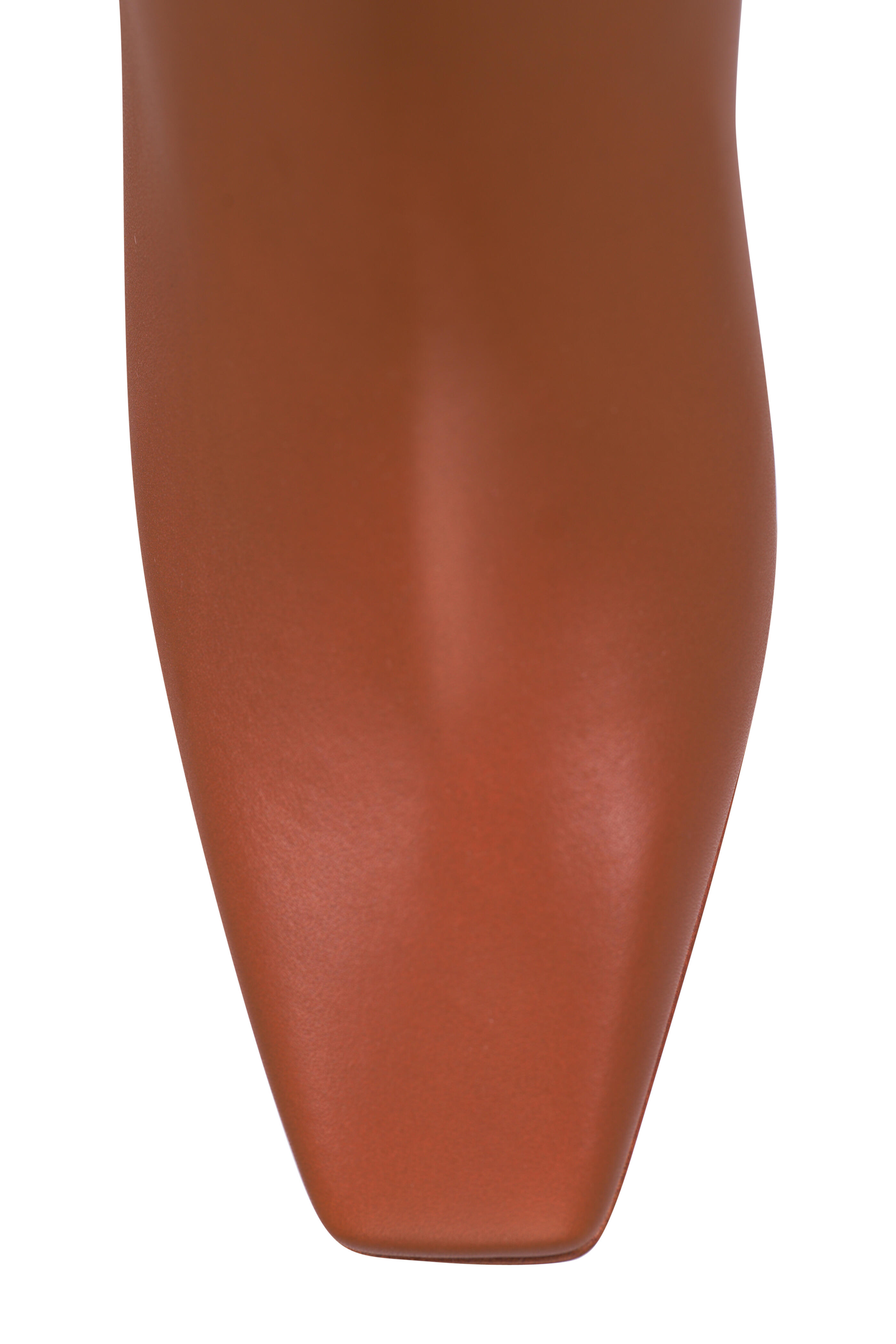 Manolo Blahnik - Ofaralo Medium Brown Leather Boot, 70mm