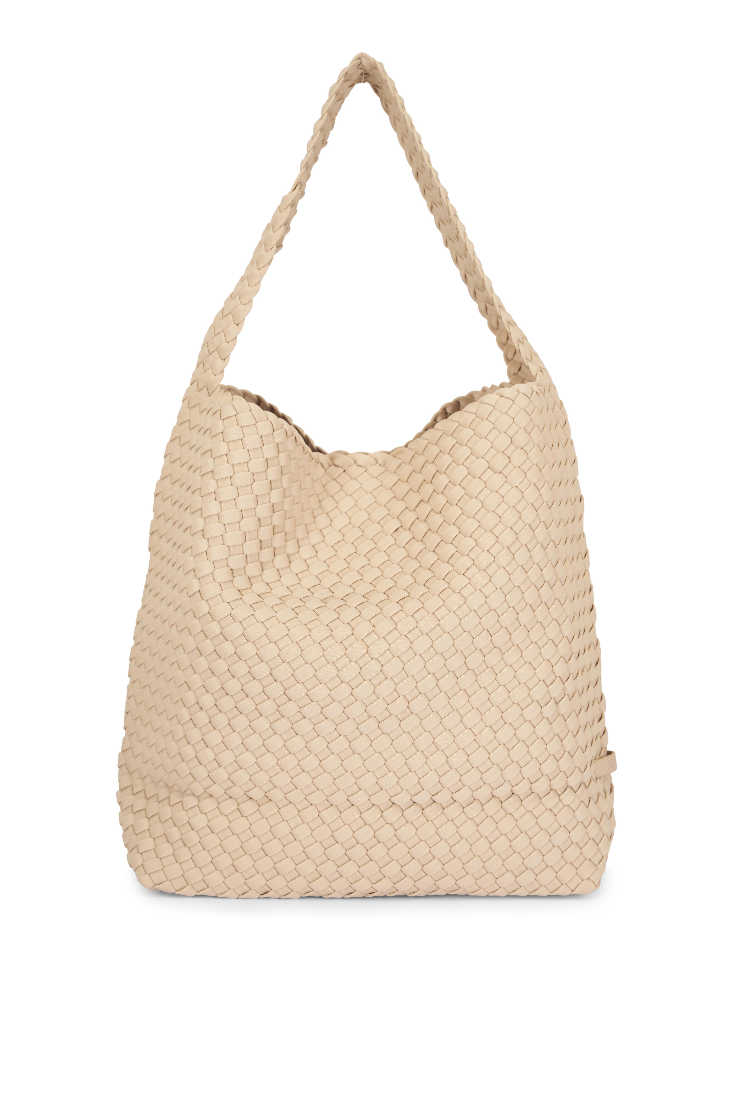 Naghedi - Medium Nomad Ecru Hobo - view 4