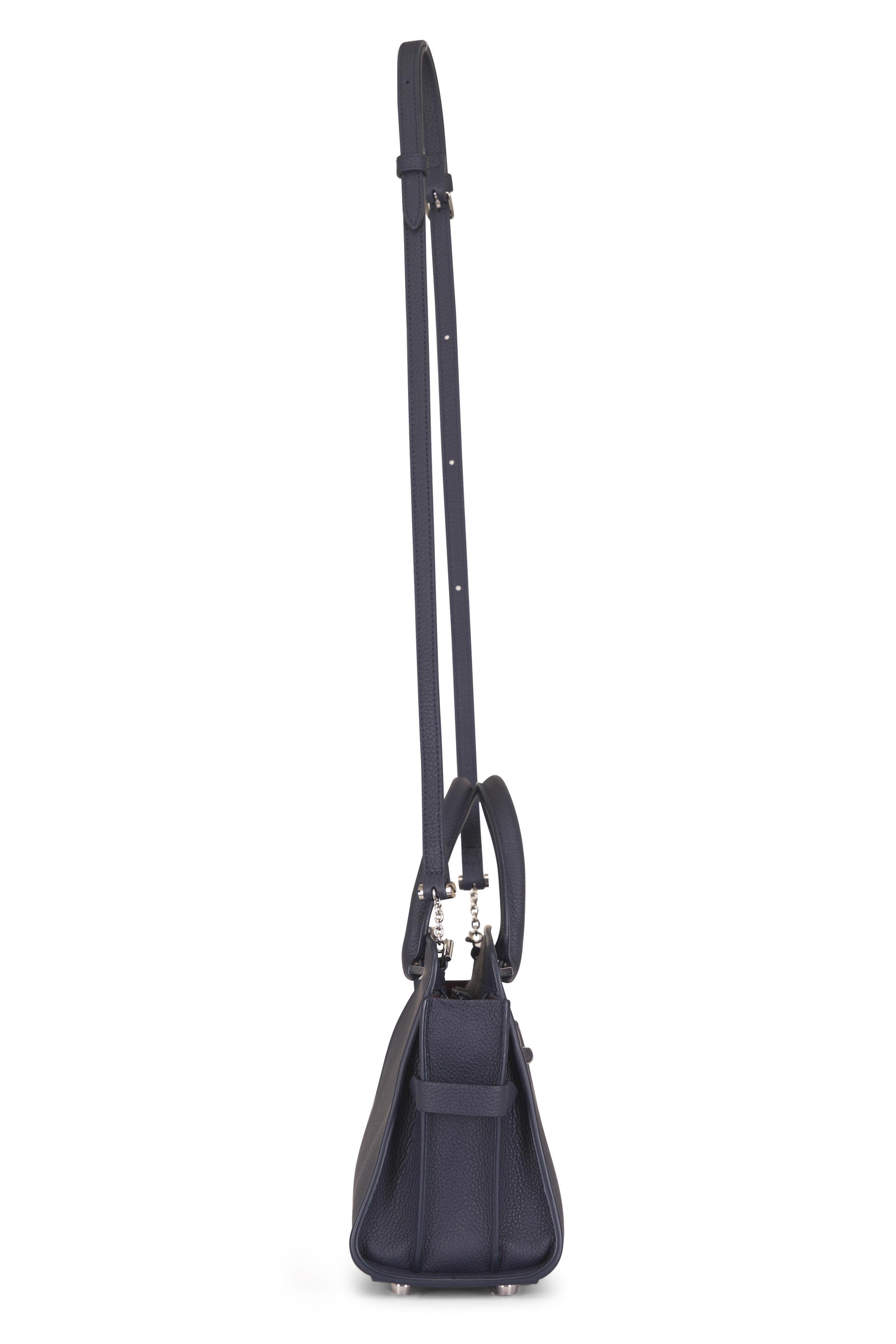 Métier - Mini Private Eye Midnight Leather Satchel - view 3