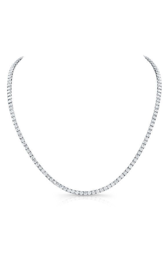 Rahaminov - 17.46CT Diamond Rivière Necklace 