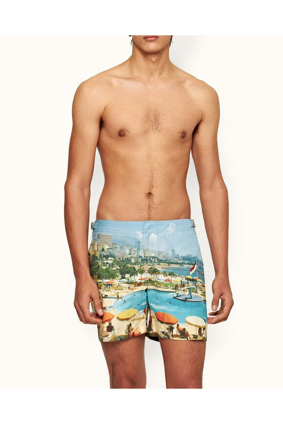Orlebar Brown Monte Carlo Bulldog Photographic Swim Short - view 2