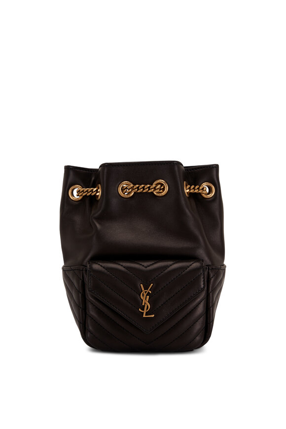 Fendi Neutral Mon Trésor Ff Logo Mini Bucket Bag - - Leather/cotton