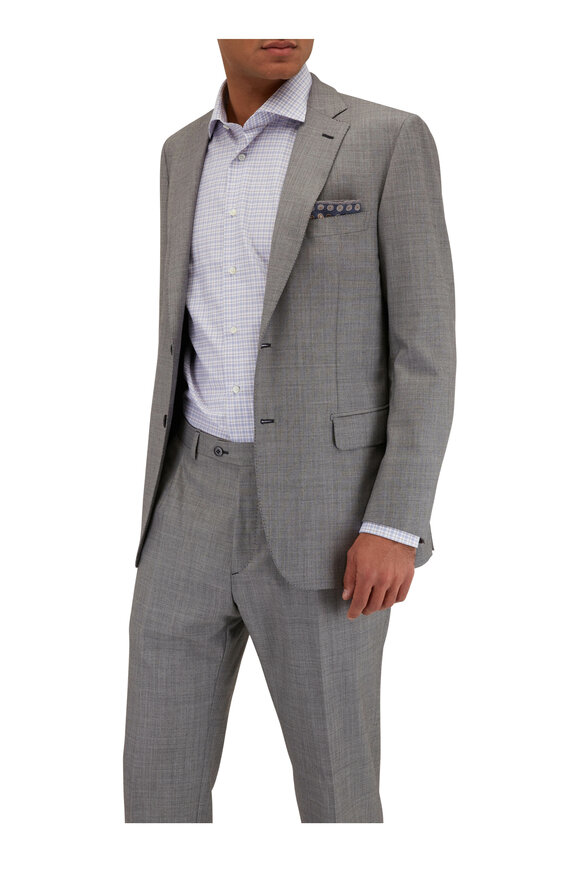 Brioni - Medium Gray Wool Suit