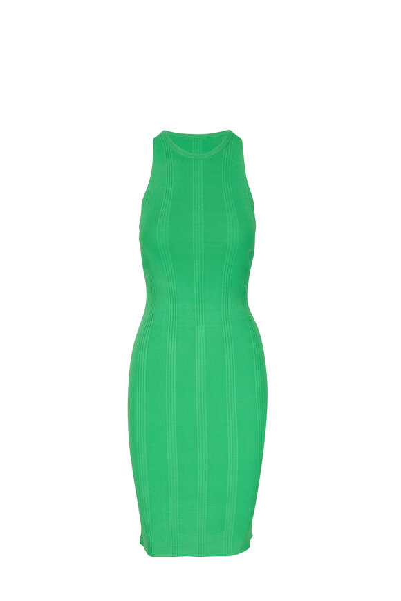 L'Agence - Shelby Green Sleeveless Dress 