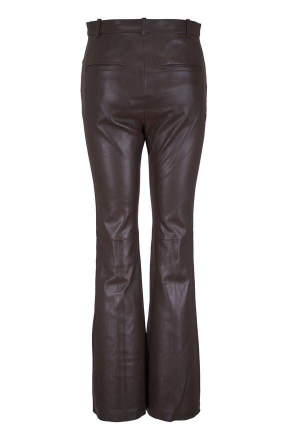 Vince Truffle Stretch Leather Pant - view 2