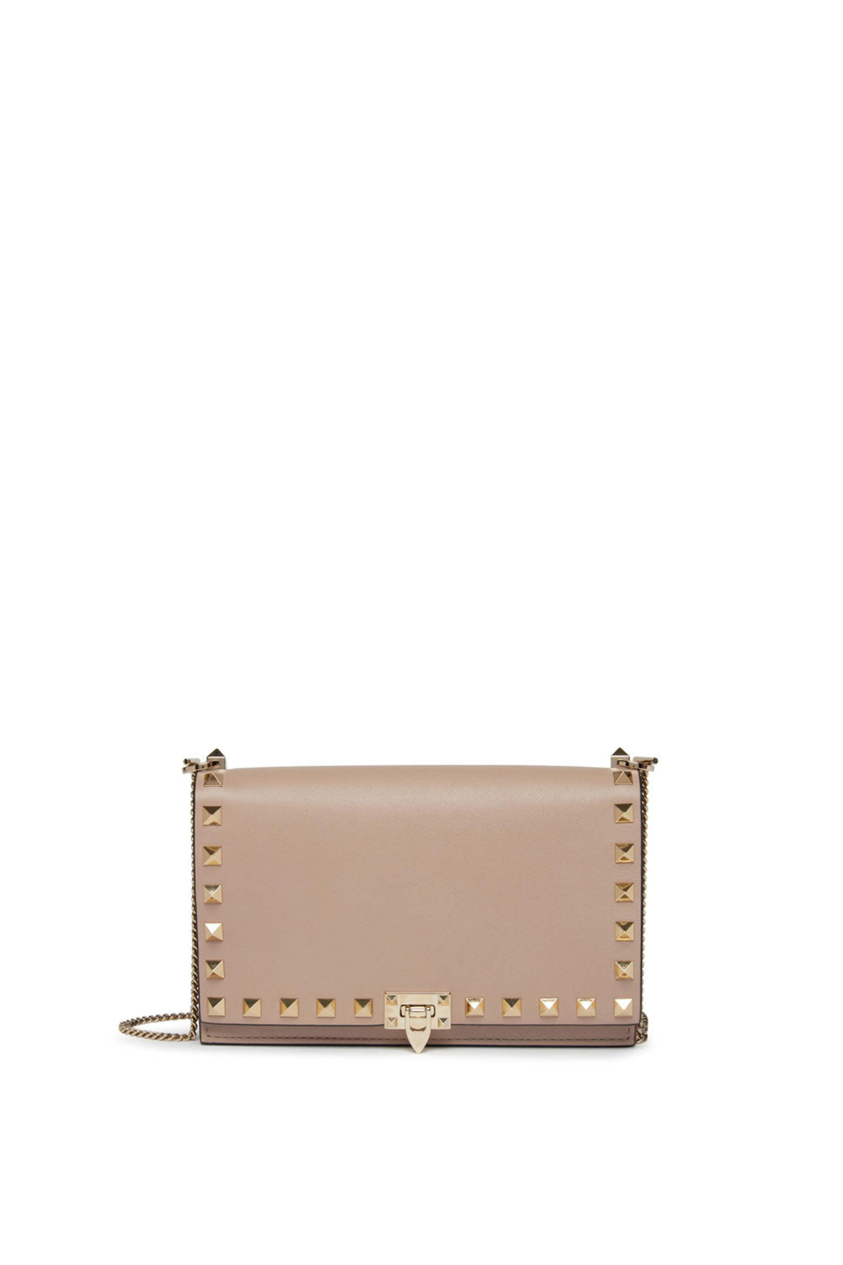 Valentino Garavani - Rockstud All Around Studs Pouch in Poudre