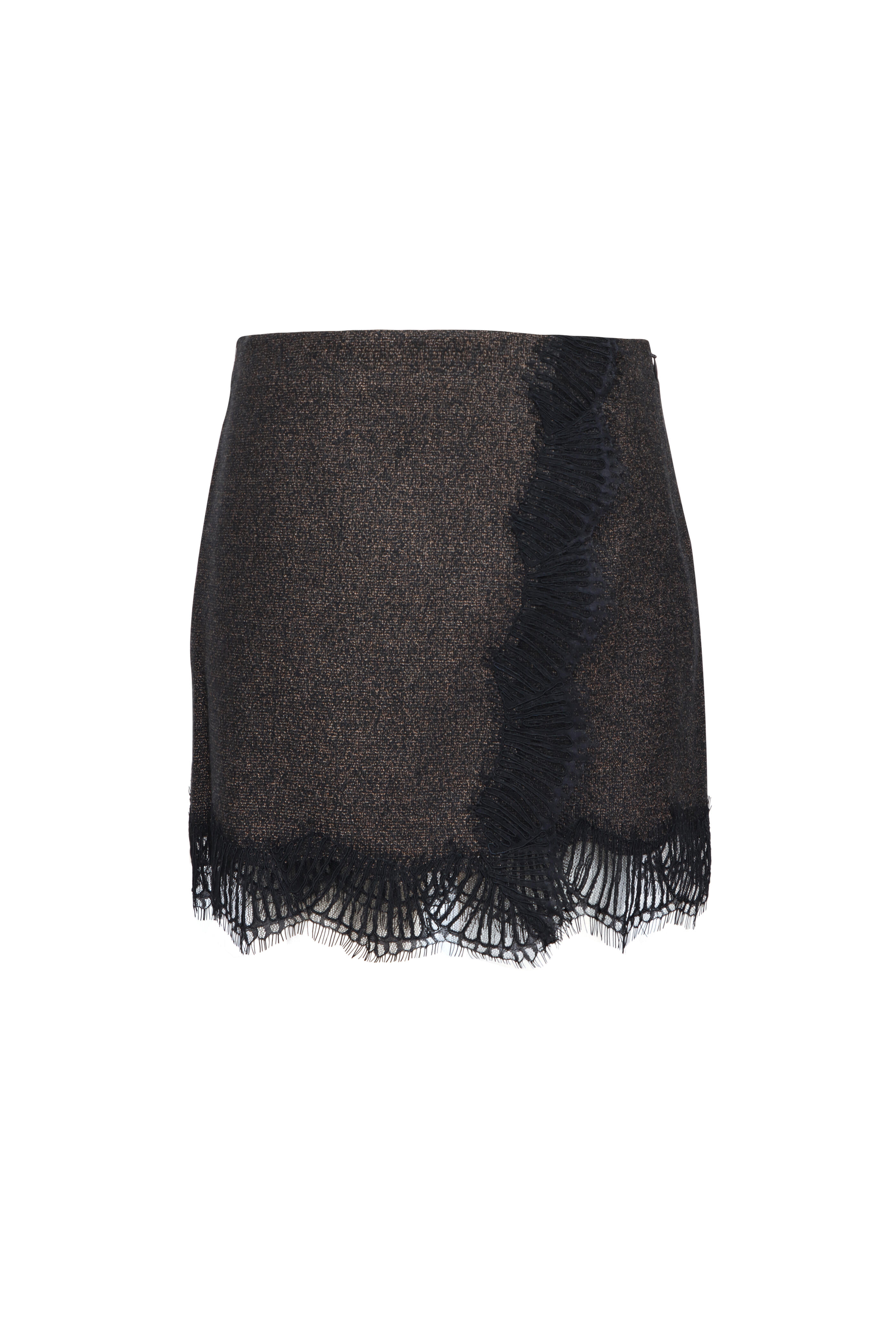 A.L.C. - Sophia Ganache & Black Mini Skirt