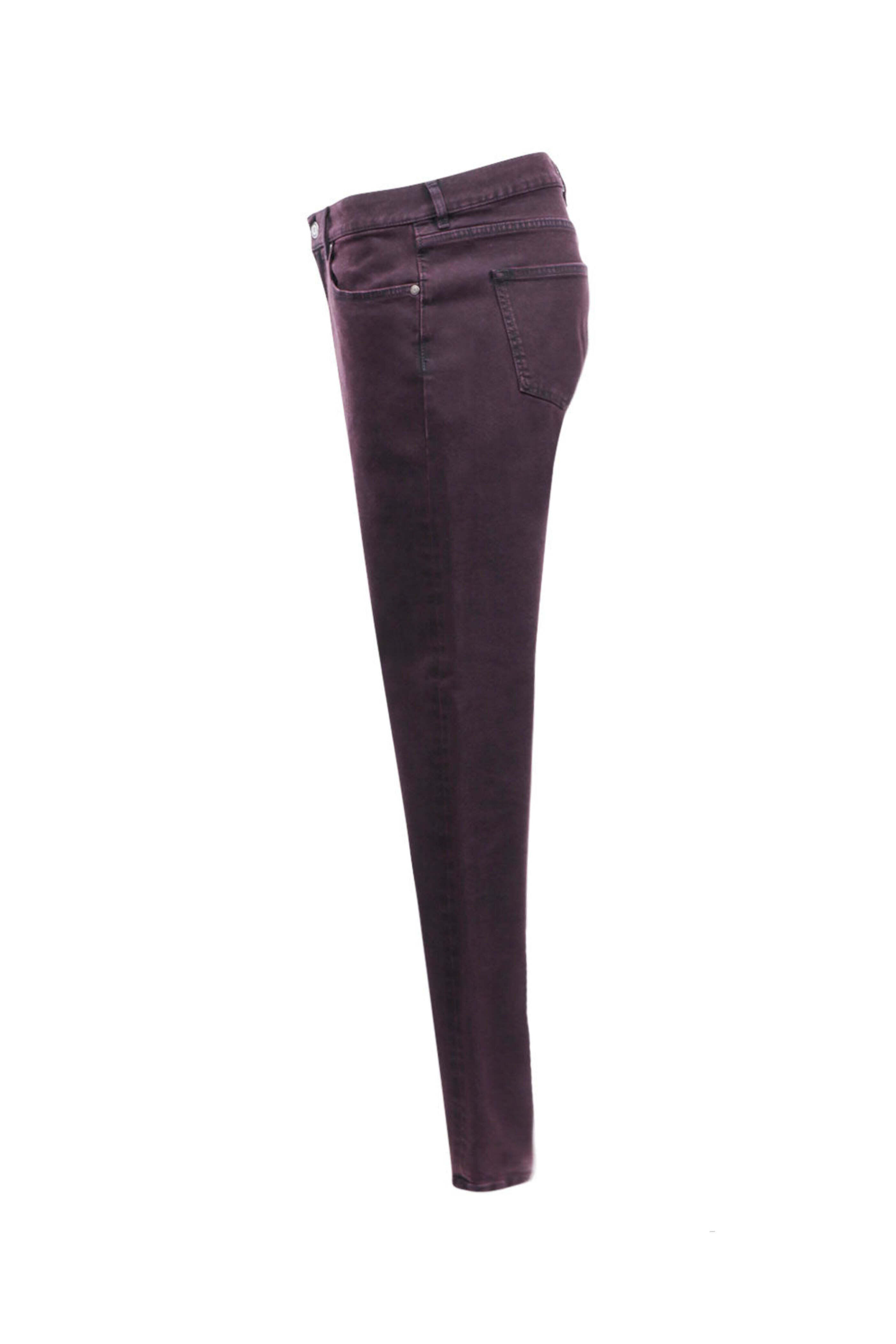Marco Pescarolo - Dark Red Denim 5 Pocket Pant