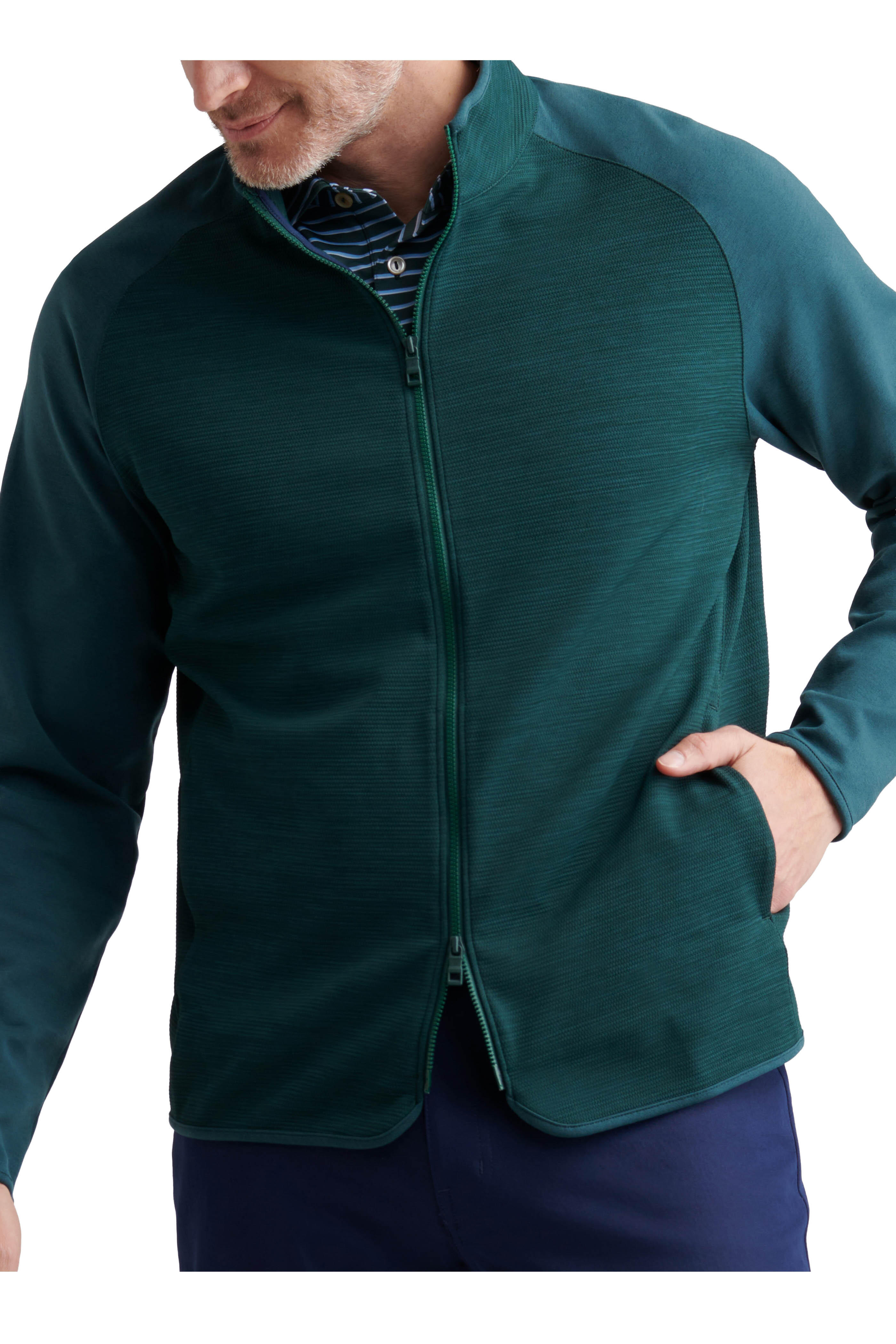 Peter Millar - Vista Nordic Pine Full Zip Jacket