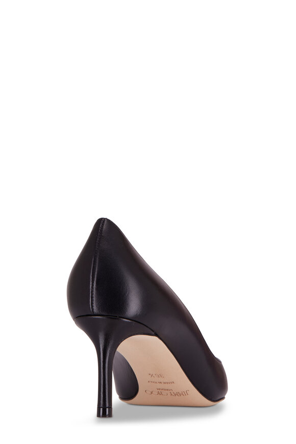 Jimmy Choo - Romy Black Kid Leather Pump, 60mm