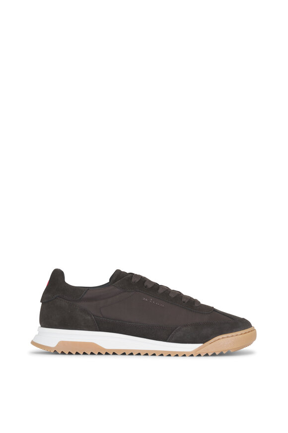 Kiton Brown Suede Sneaker - view 2