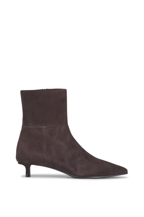 Jimmy Choo Lory Chocolate Suede Boot, 35mm - view 2