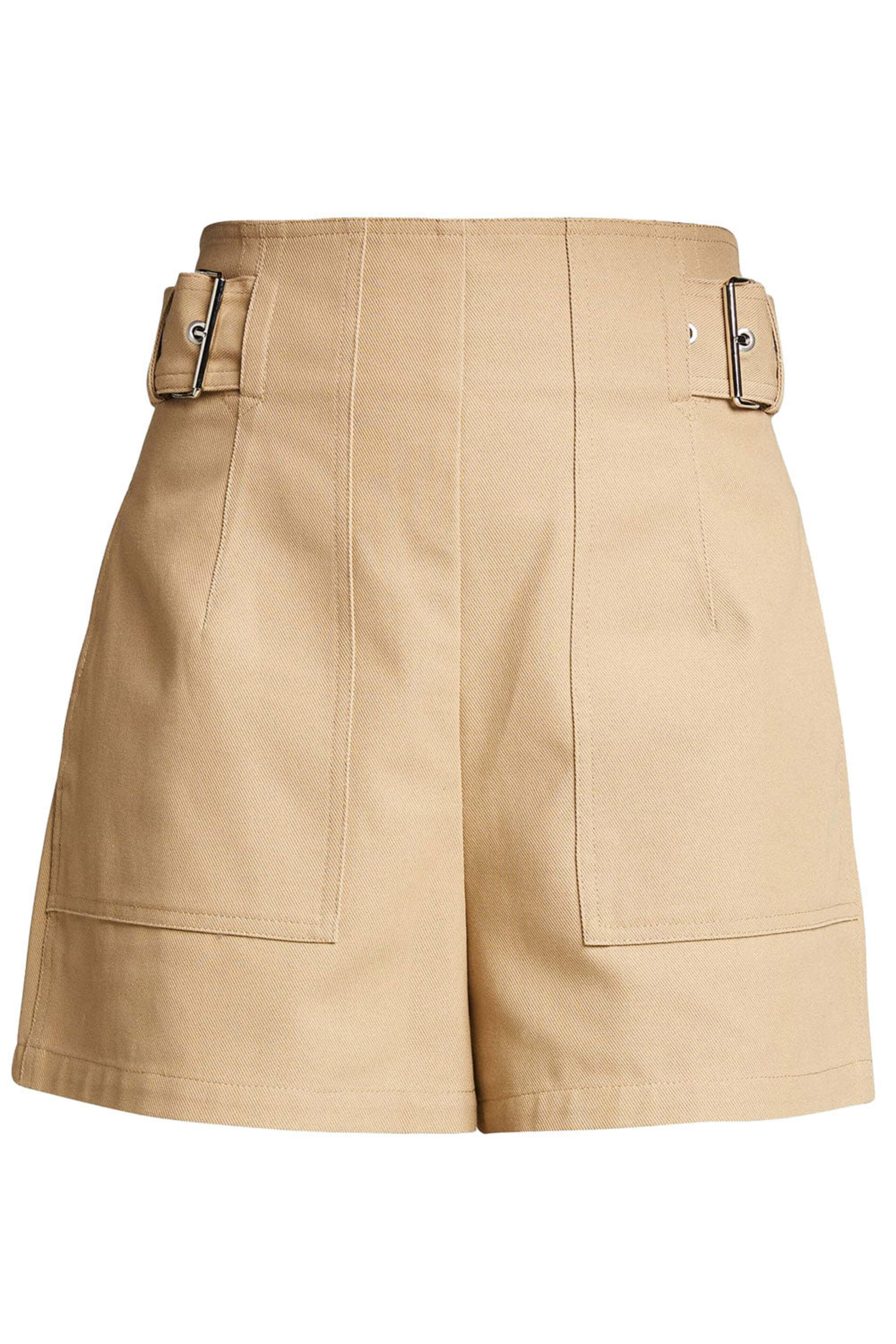 3.1 Phillip Lim - Umber Tan Utility Side Belted Shorts