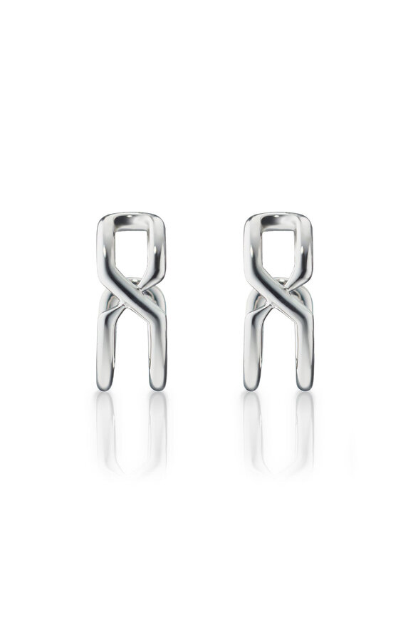 Monica Rich Kosann - "The Symbol" Large Infinity Hoop Earrings