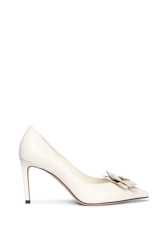Jimmy Choo Mimmi Latte Corsage Pump, 85mm - view 3
