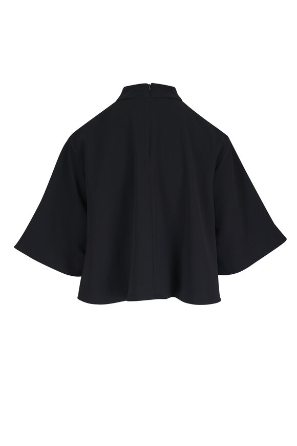 Agolde Rom Black Mock Neck Top - view 2