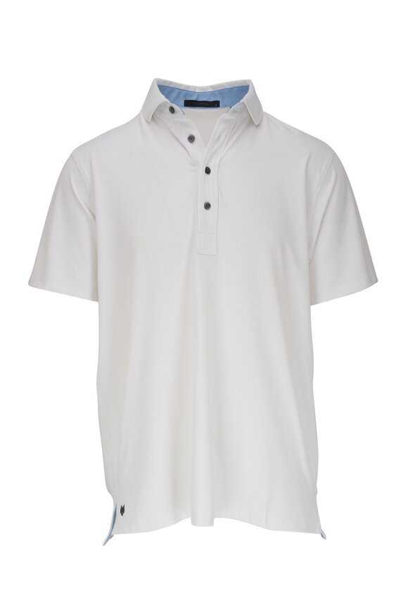 Greyson - Tala Arctic White Stretch Polo 