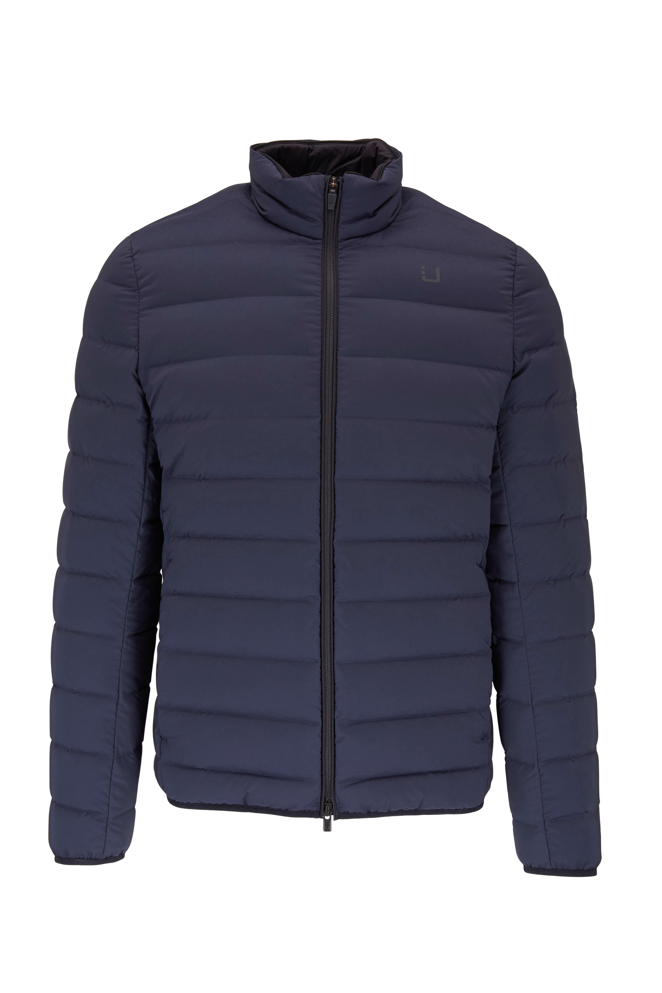 UBR - Sonic Navy Quilted Down Jacket | Mitchell Stores