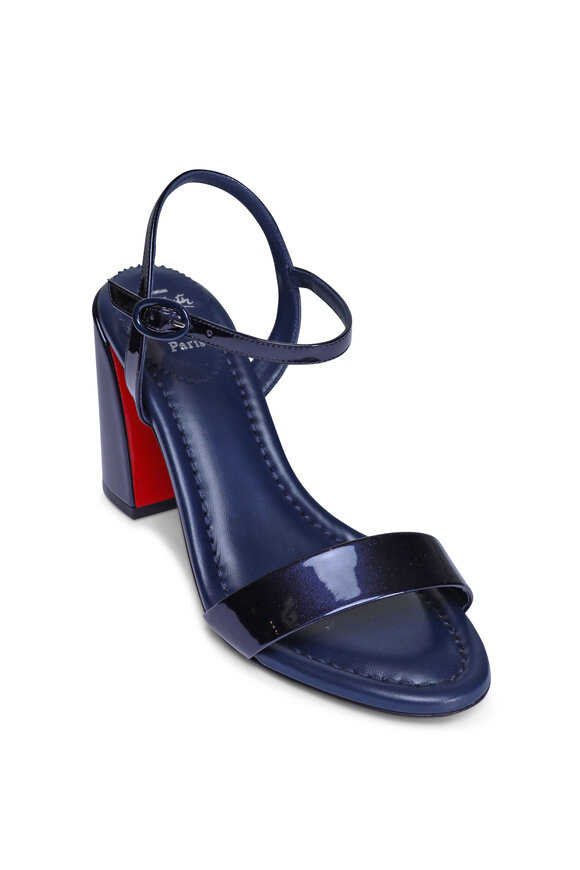 Valentino Garavani - Rockstud Black Leather Platform Sandal