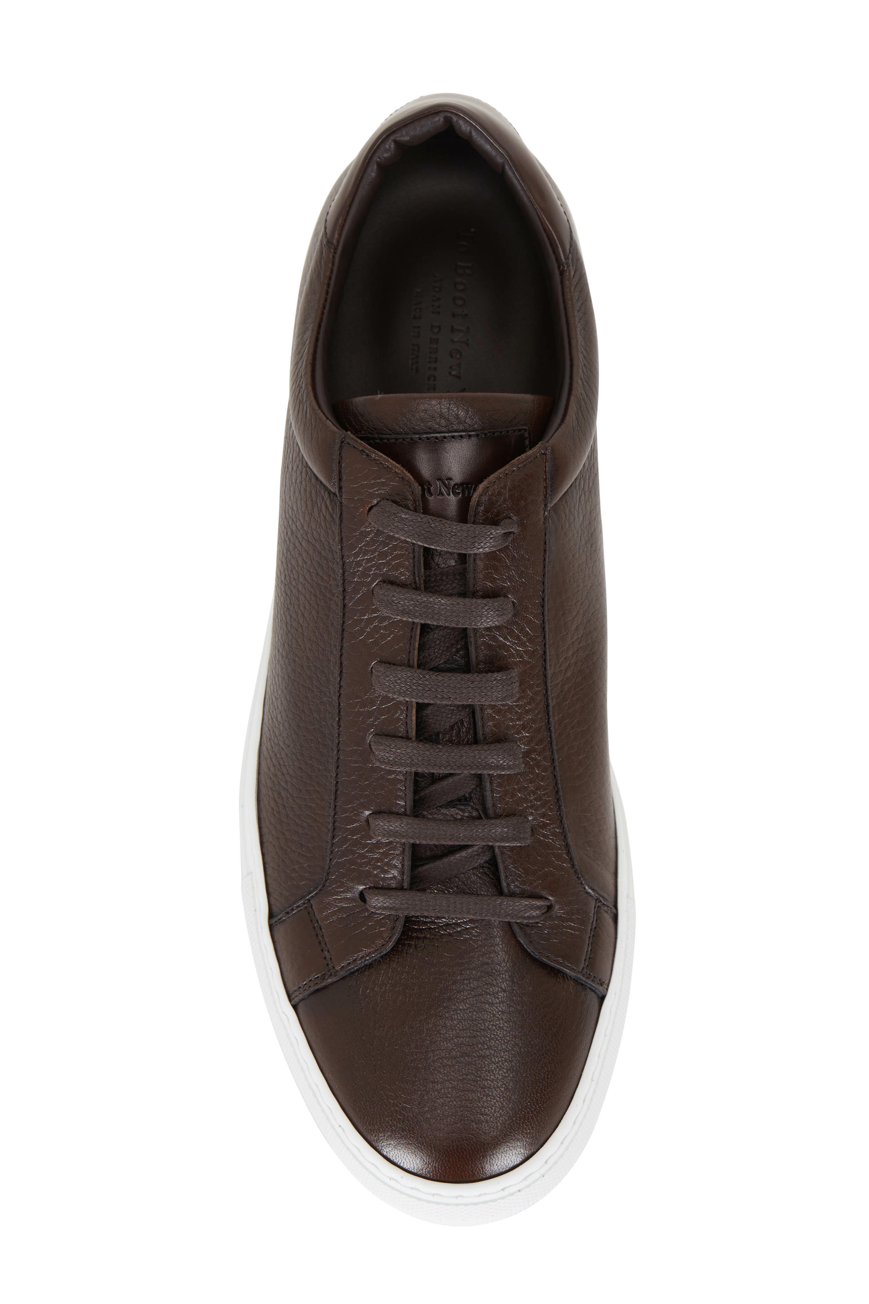 To Boot New York - Sierra Brown Cervo Leather Sneaker