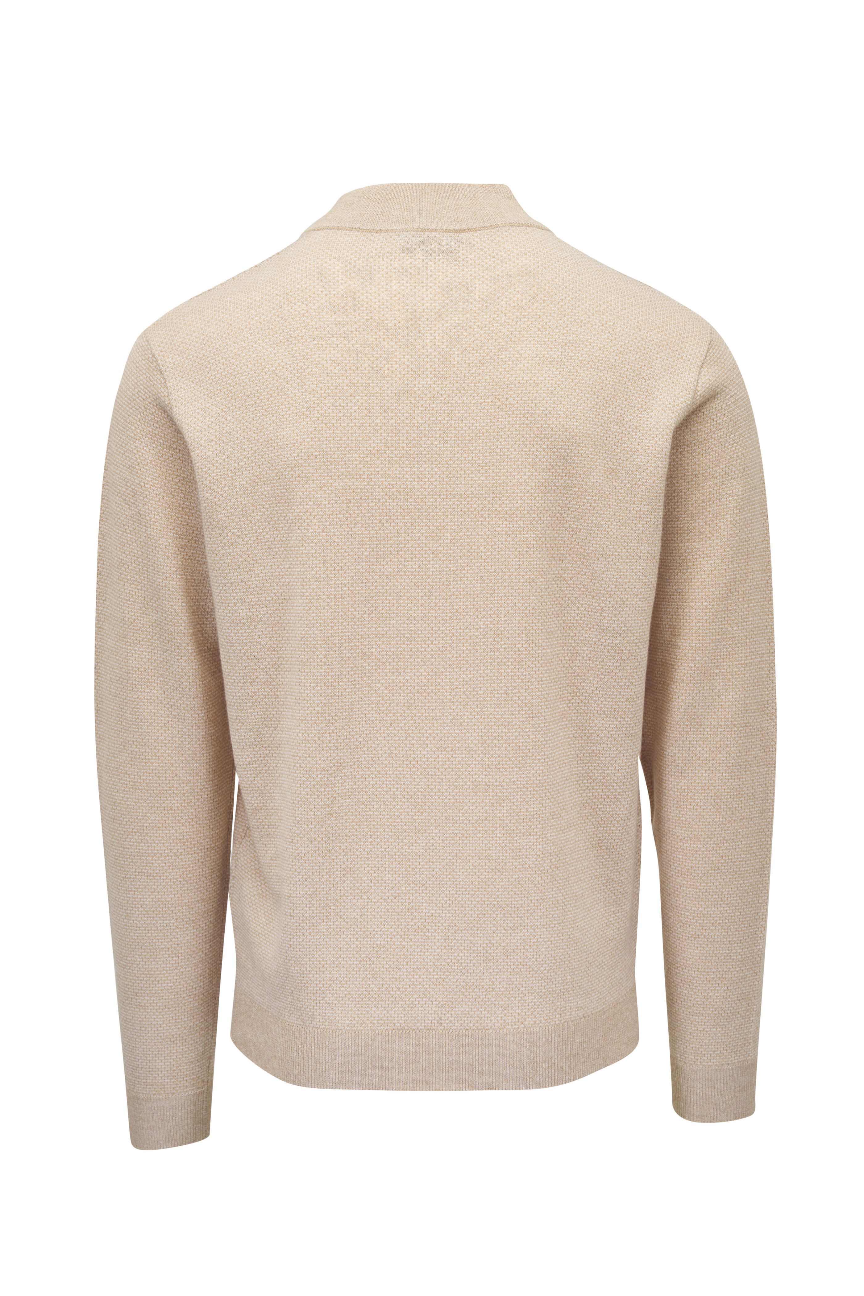 Peter Millar - Ashland Cheshire Brown Quarter Zip Pullover