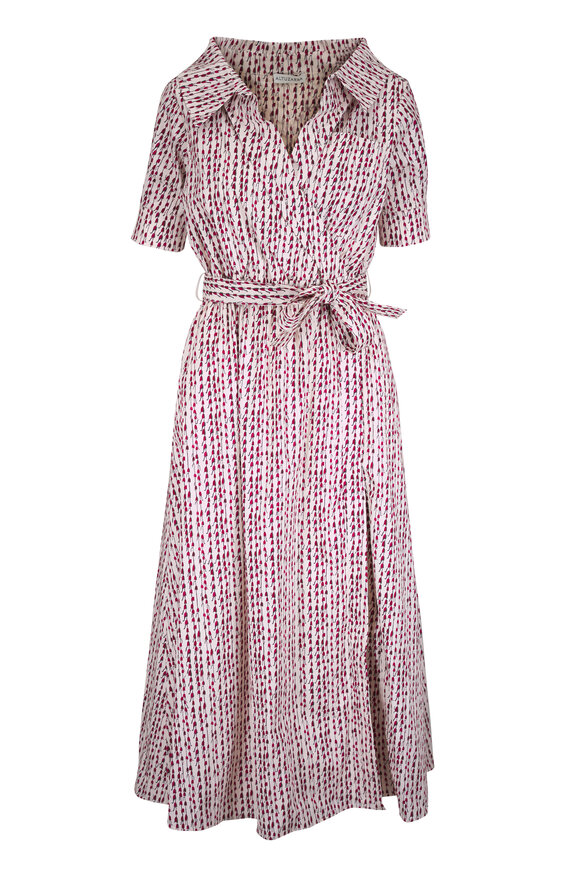 Altuzarra Lydia Strawberry Printed Midi Dress - view 1