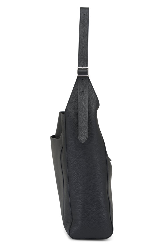 The Row - Blake Black Leather Hobo