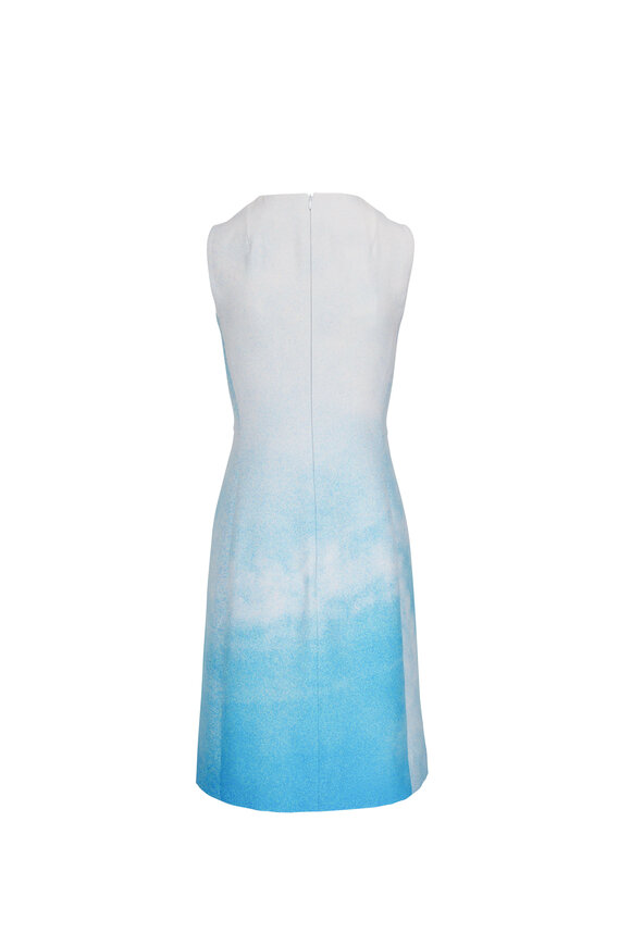 Akris - St. Gallen Sky Print Sleeveless Dress