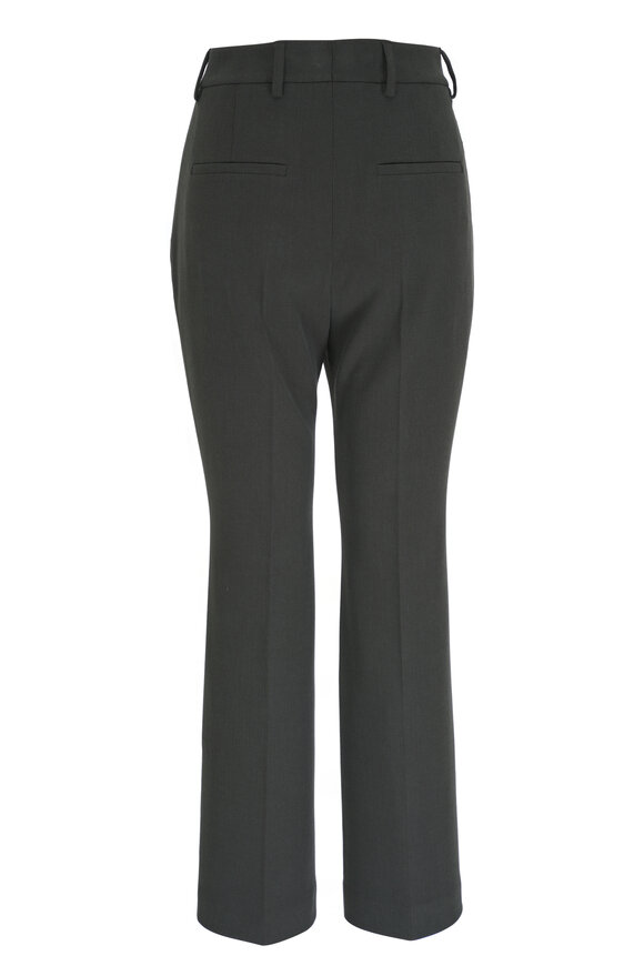 Akris - Francy Kale Kick Flare Crop Pant