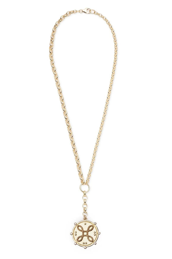 Foundrae - Love Heavy Mixed Belcher Extension Chain Necklace