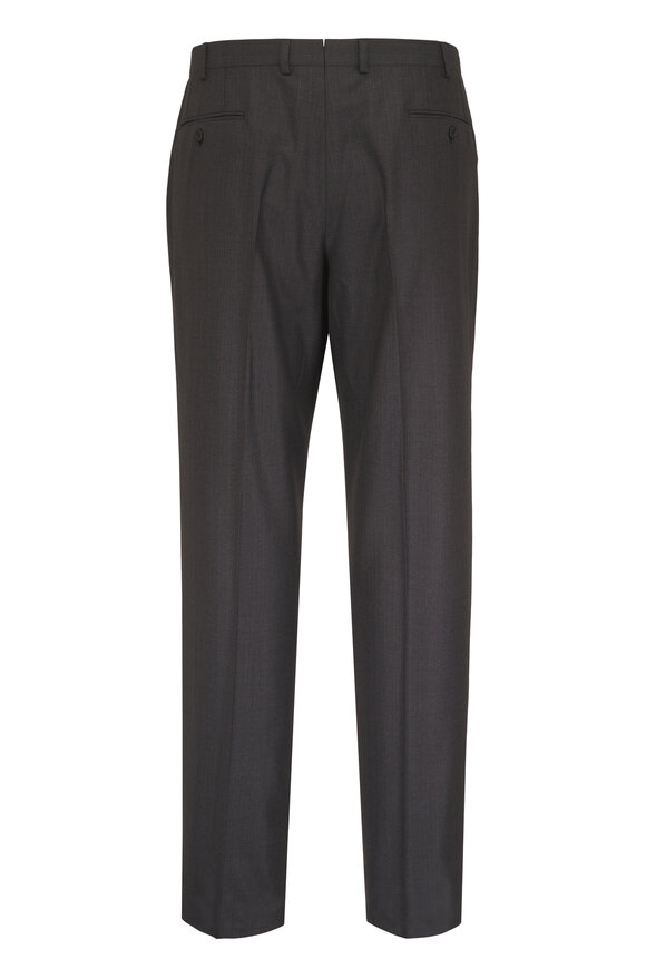 Brioni Anthracite 170's Tonal Pinstripe Wool Suit - view 5