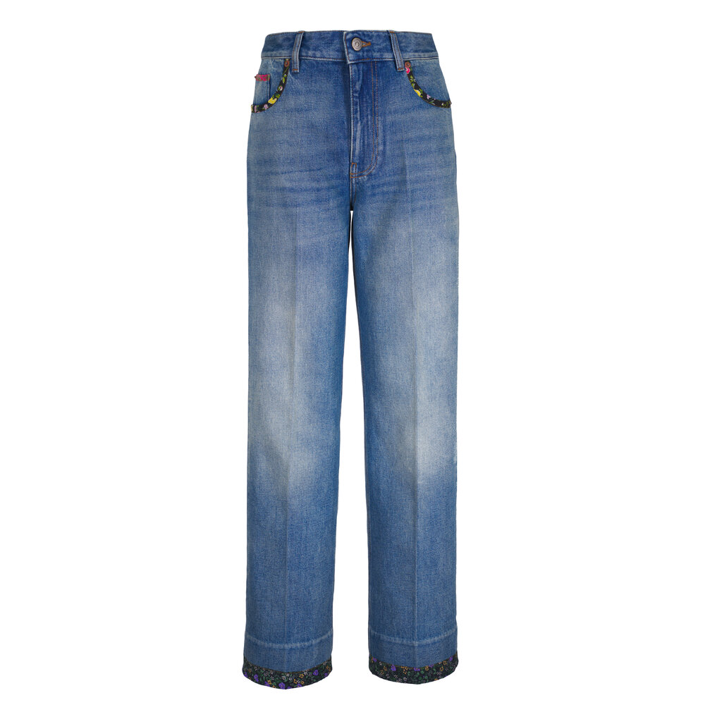 パンツ VALENTINO Woman Pants Blue 6B3RB6651CF D51 nm_4892855_100380_m