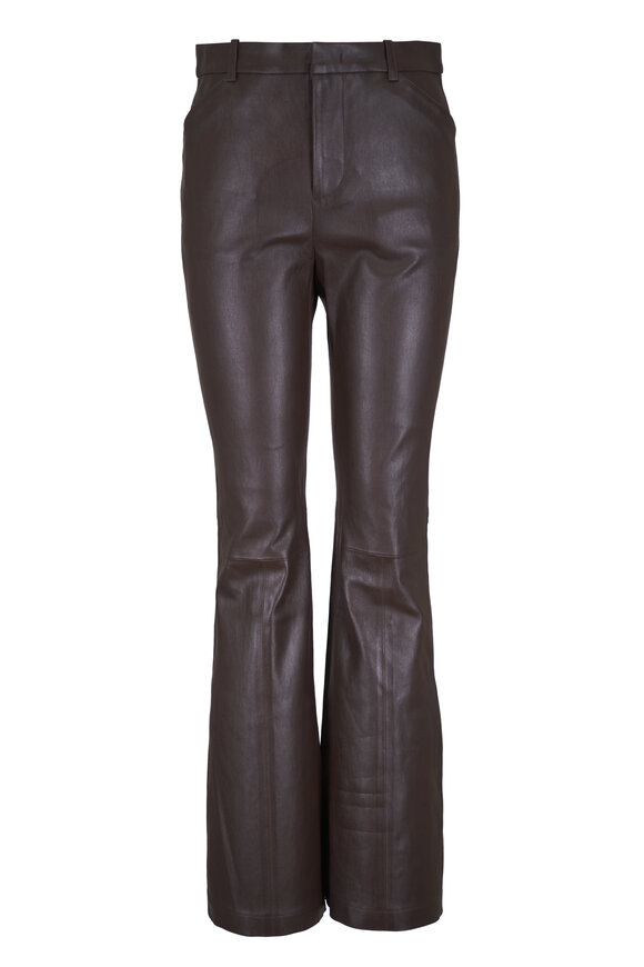 Vince Truffle Stretch Leather Pant - view 1