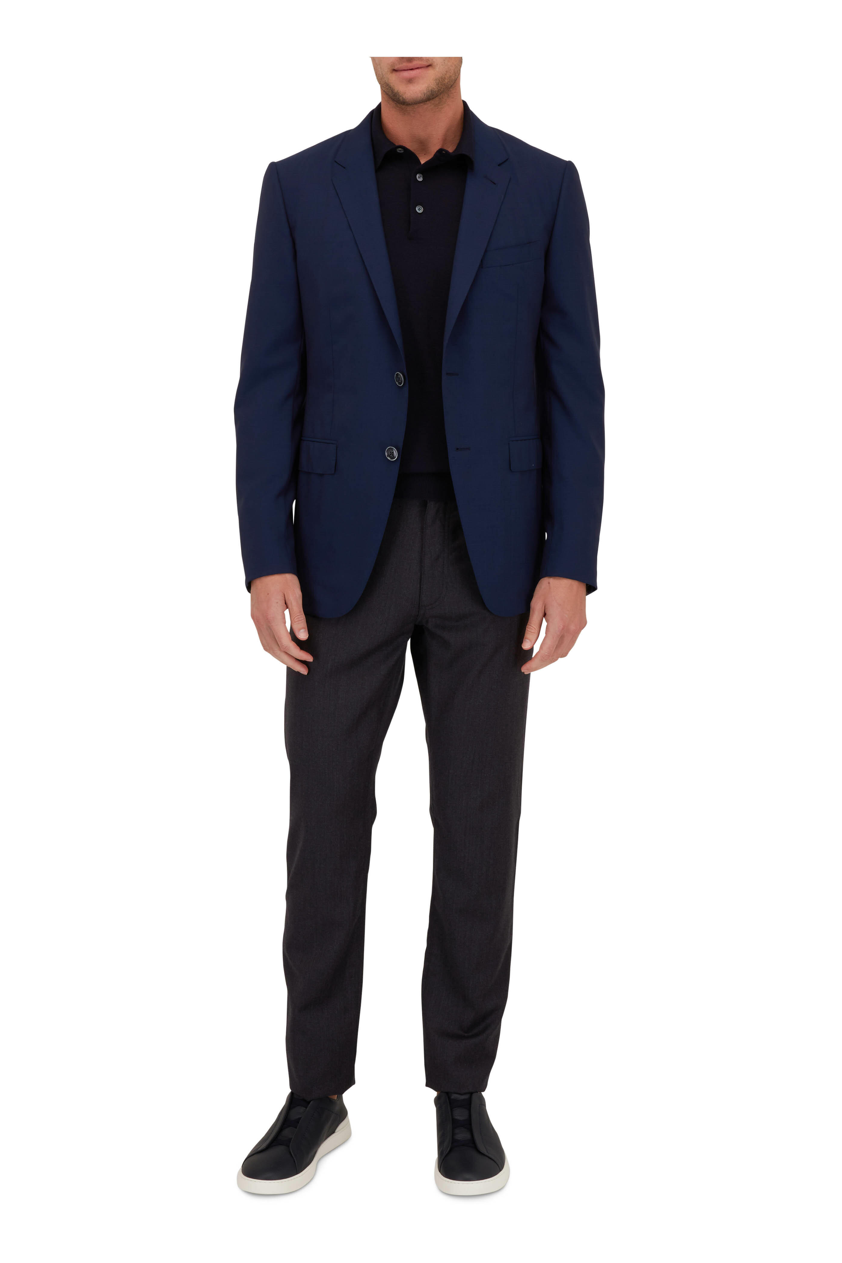 Zegna - Navy HP City Sportcoat