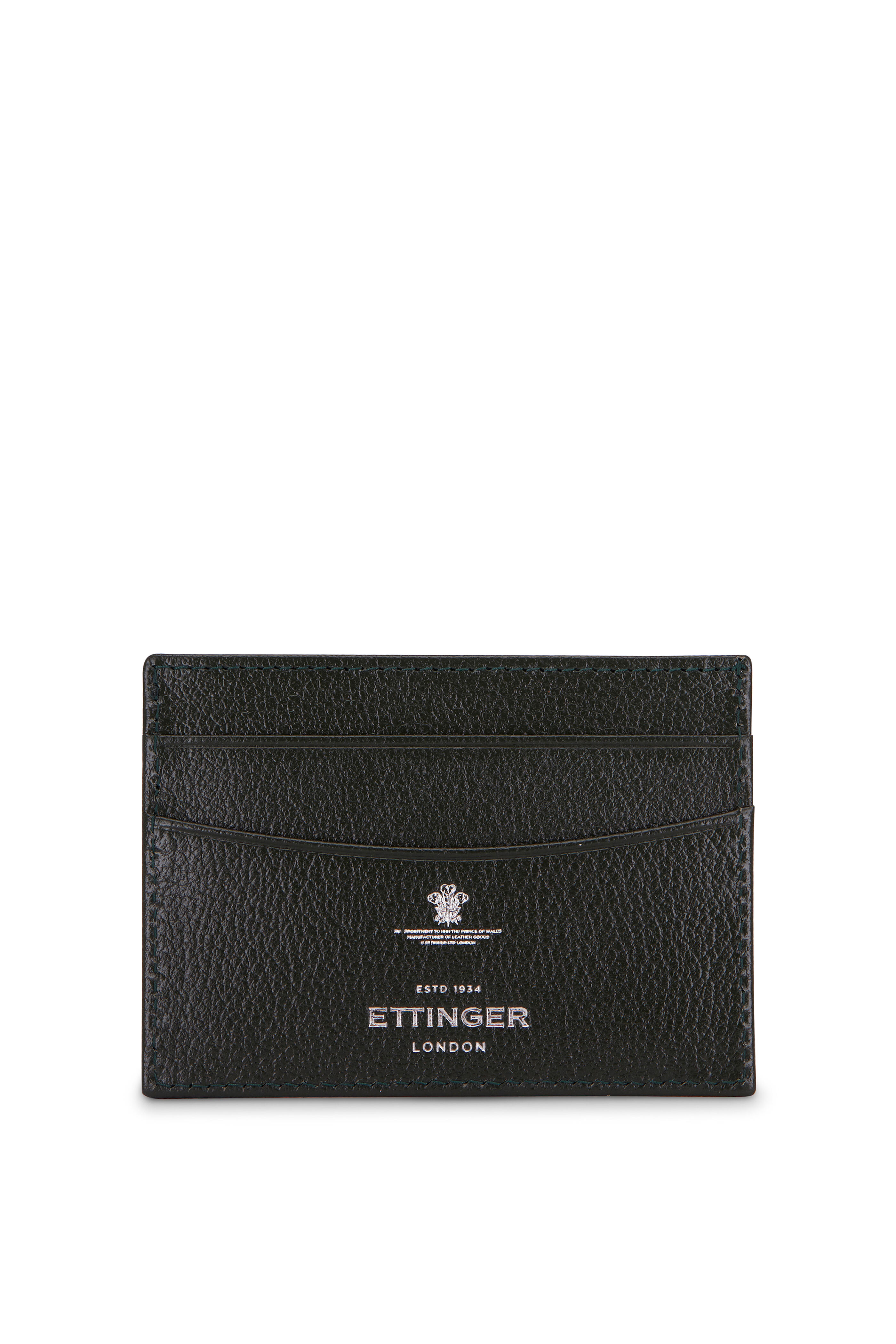 Ettinger Leather - Forest Green Leather Card Case