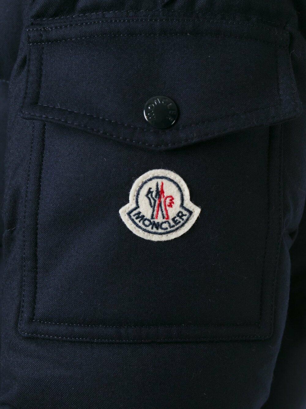 Moncler - Montgenevre Navy Quilted Puffer Jacket