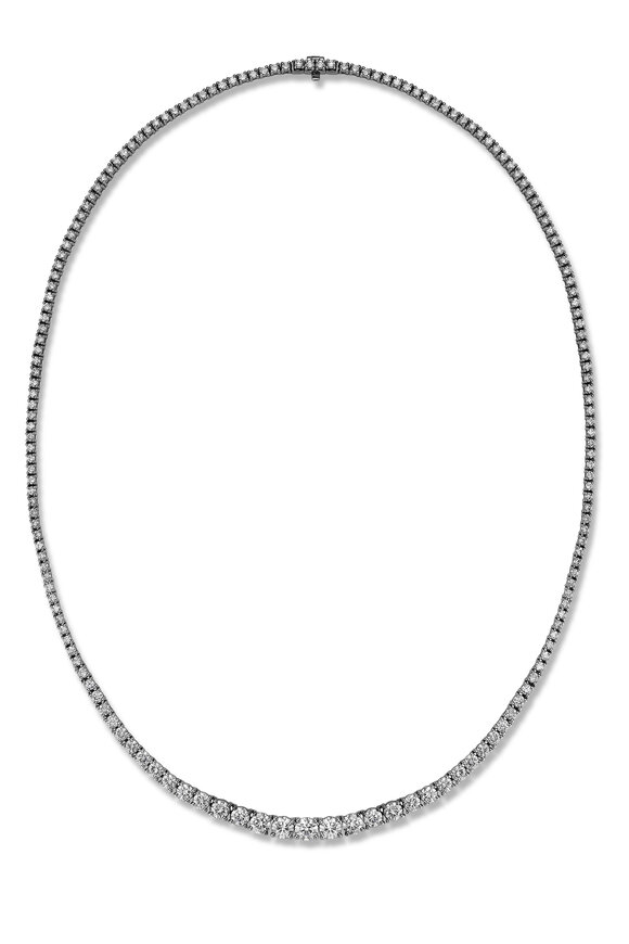 Nam Cho - 18K Diamond Riviera Necklace