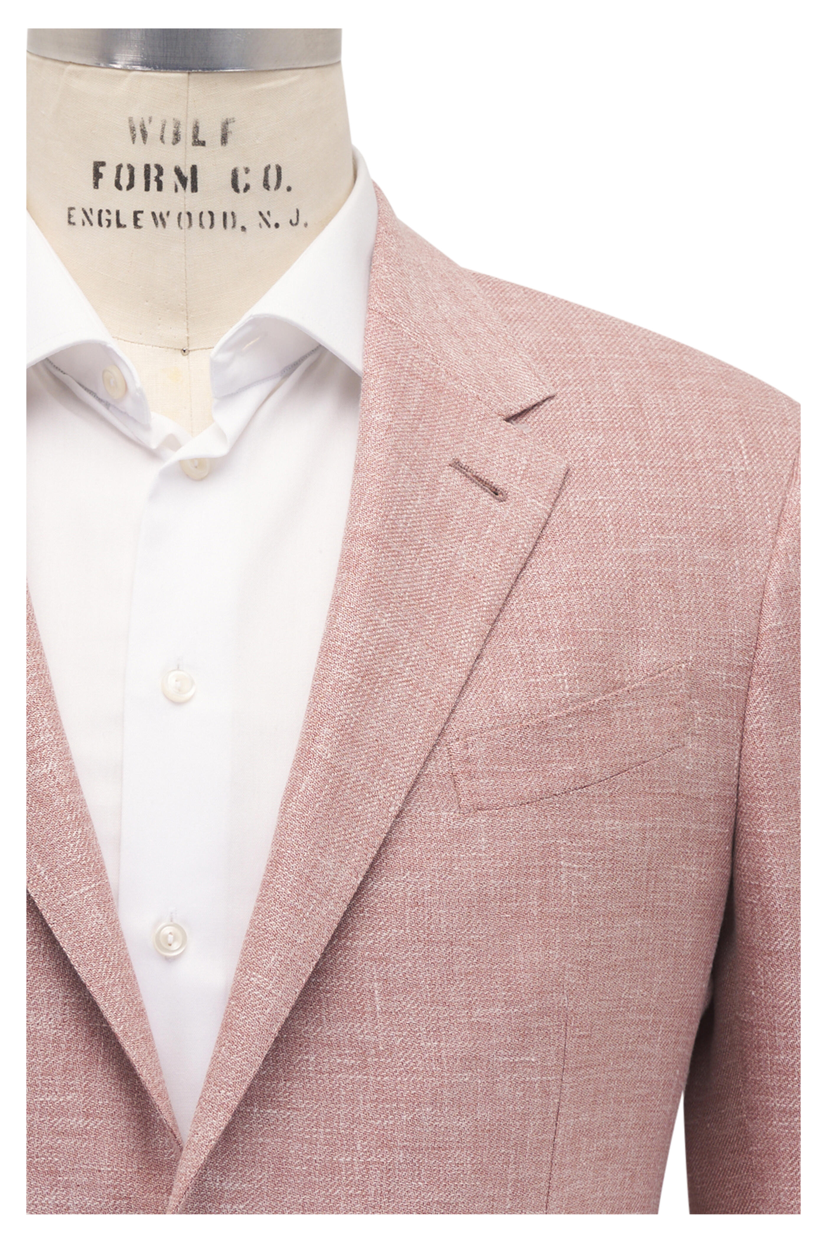 Zegna - Rose Linen, Wool & Silk Sportcoat