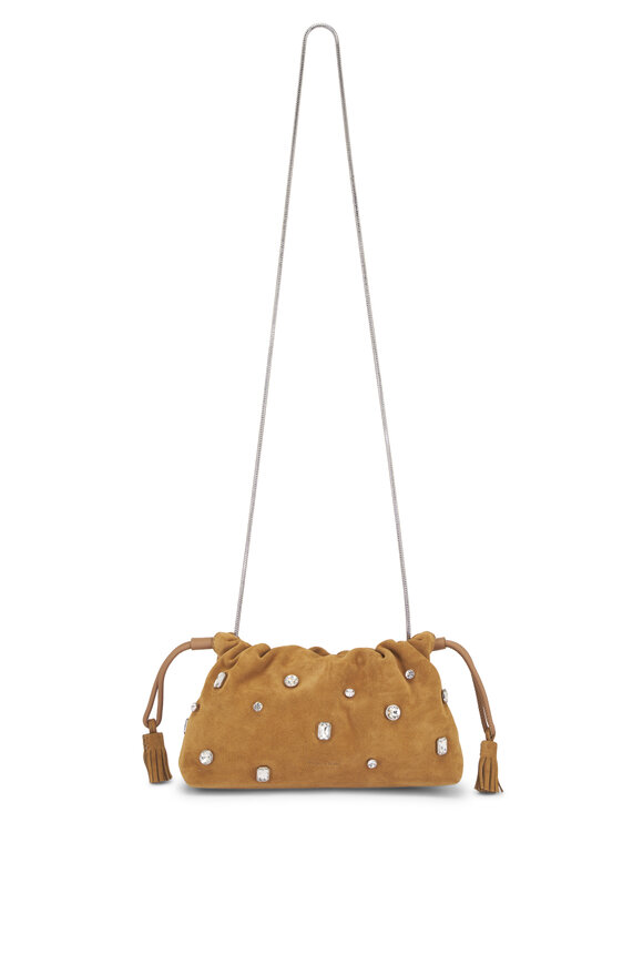 Veronica Beard Small Crystal Acorn Stash Bag