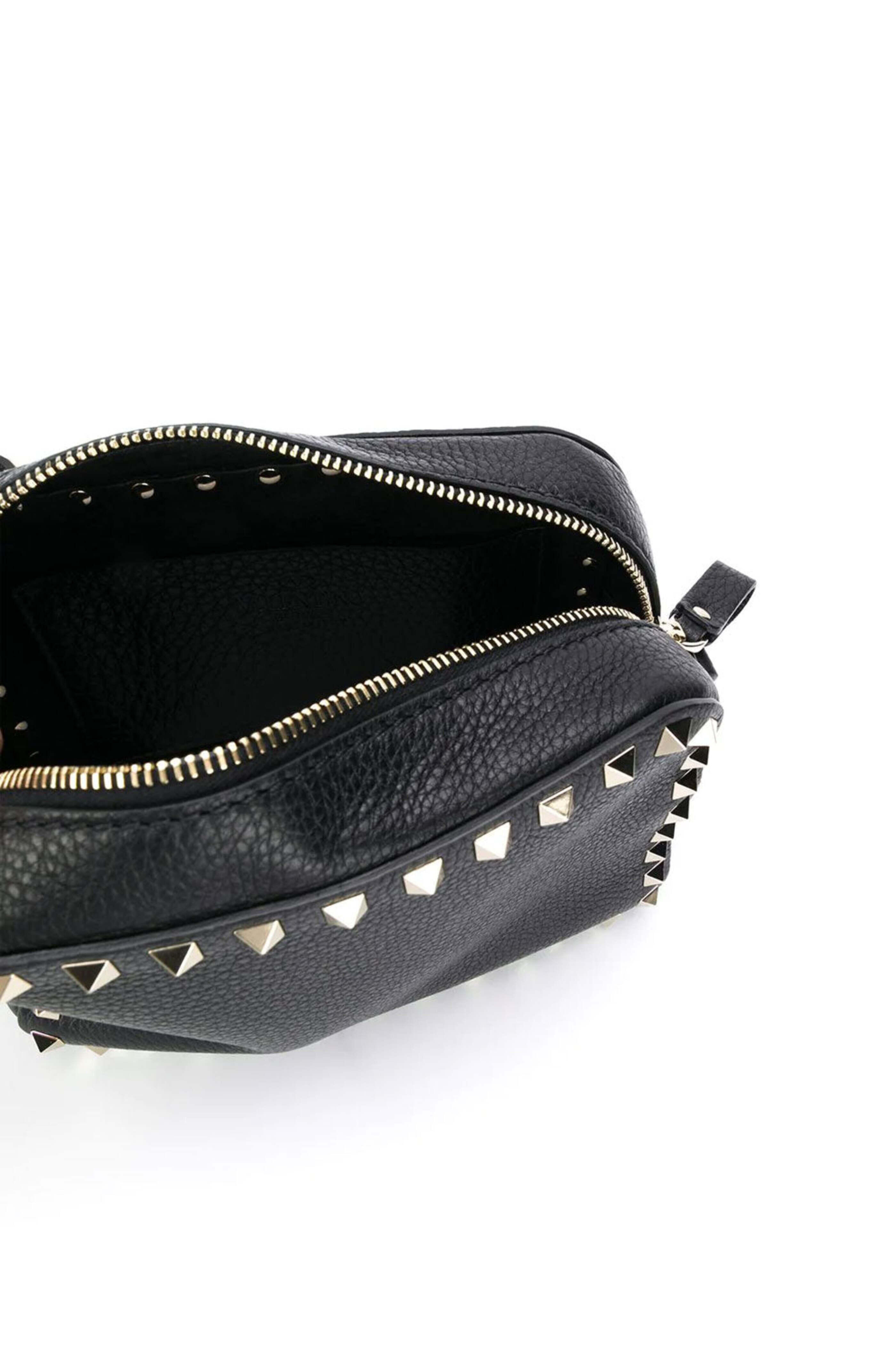 Valentino Garavani - Rockstud Crossbody Bag in Black