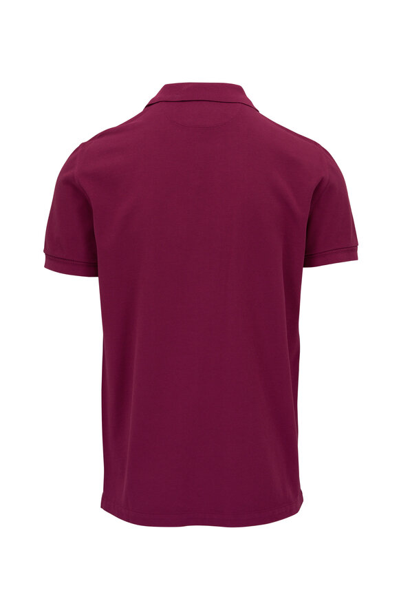 Tom Ford - Magenta Cotton Piqué Polo