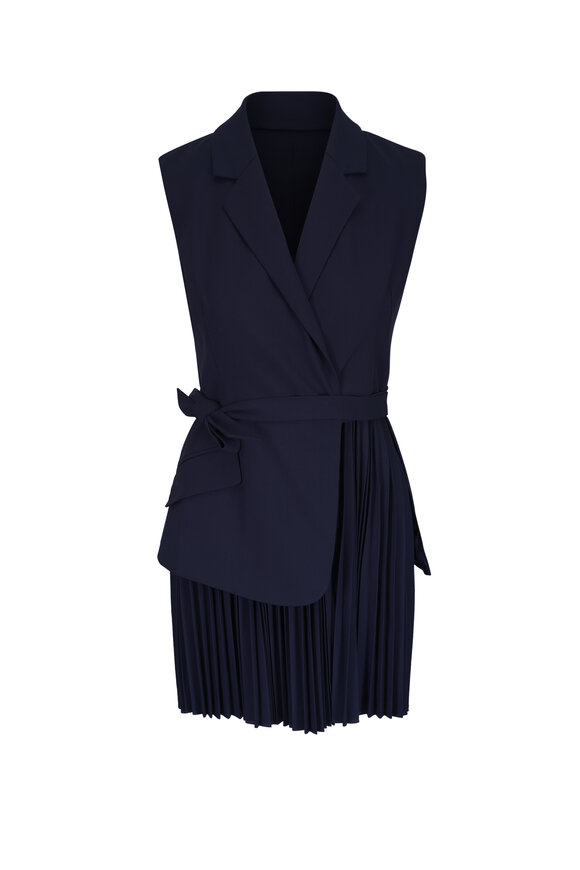 Simkhai - Blue Haze Jazz Pintuck Midi Dress | Mitchell Stores