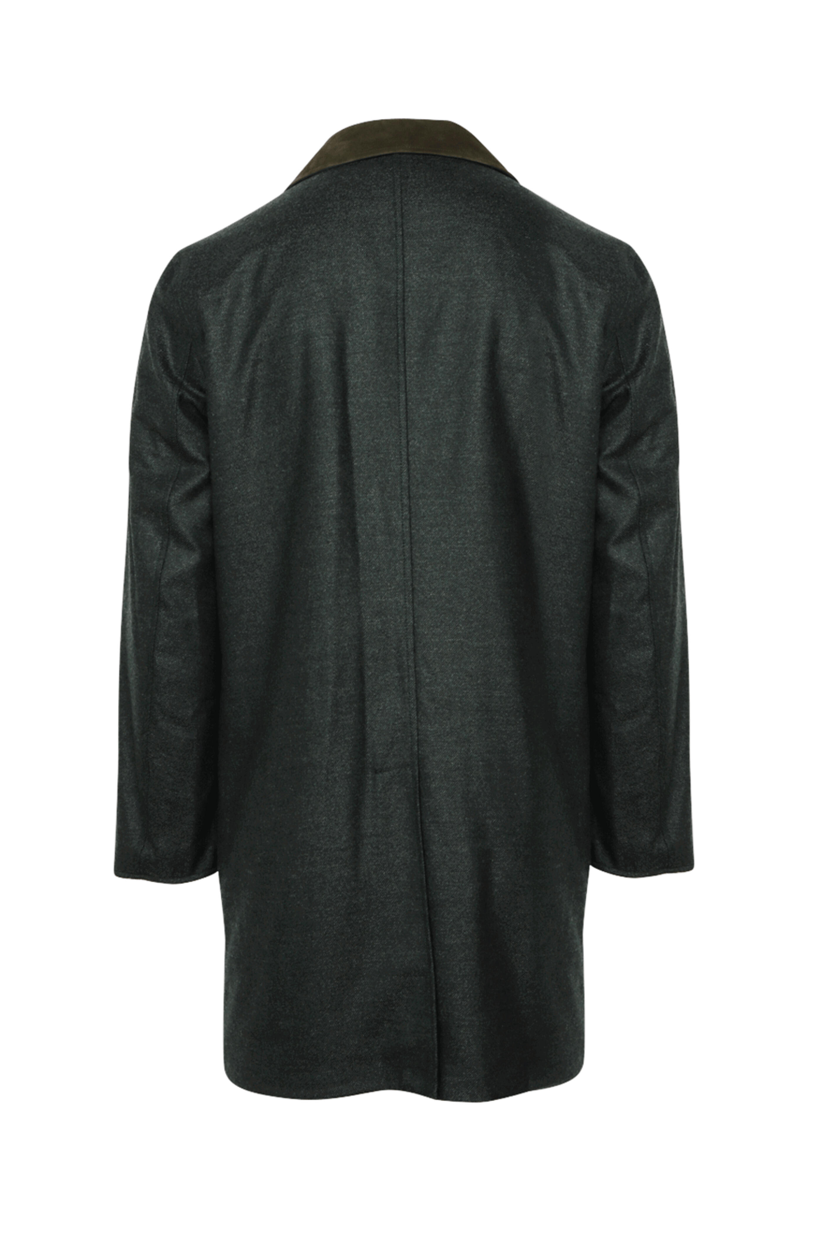 Kiton - Dark Green Reversible Rain Coat