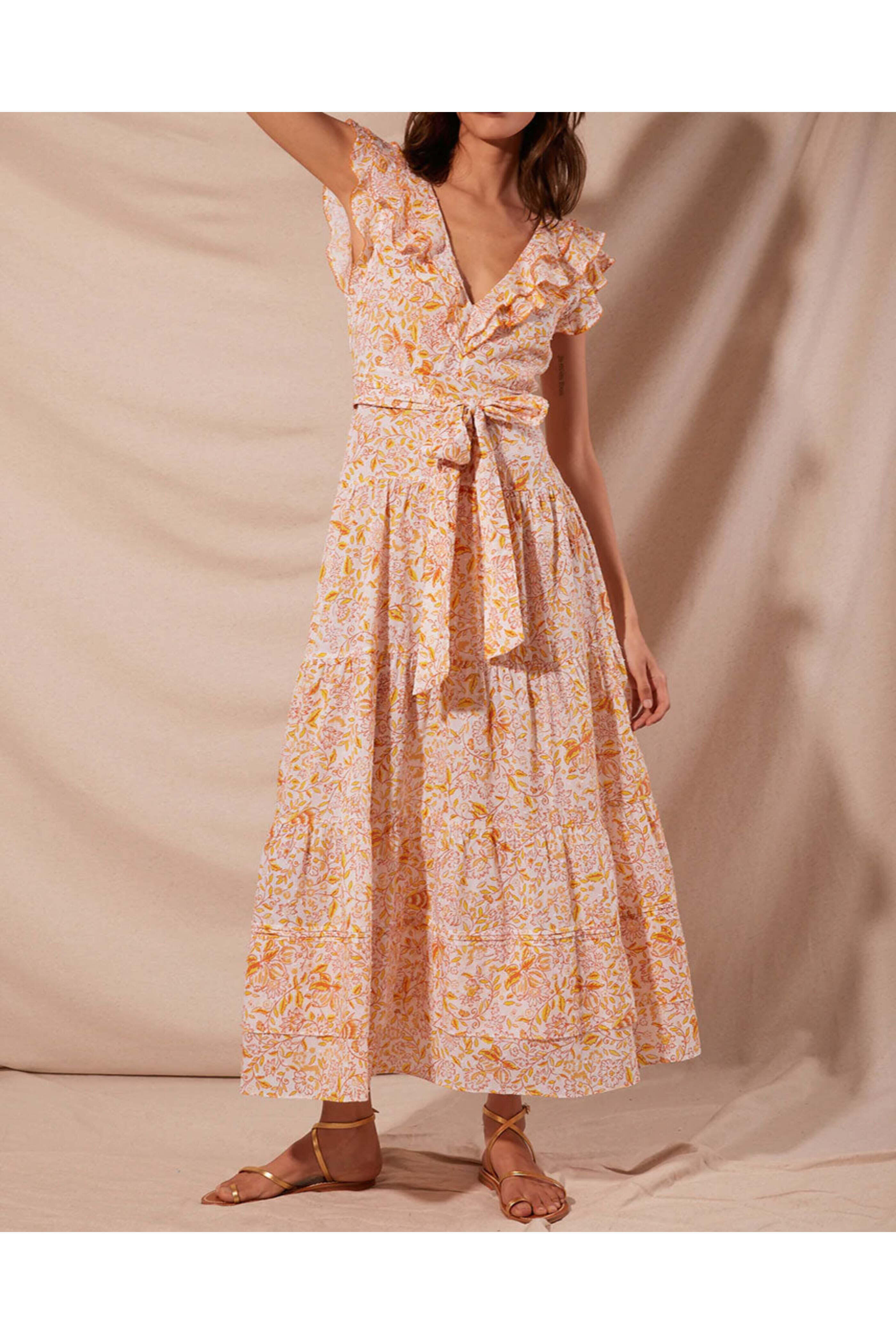 Poupette St Barth - Yellow Menton Della Maxi Dress