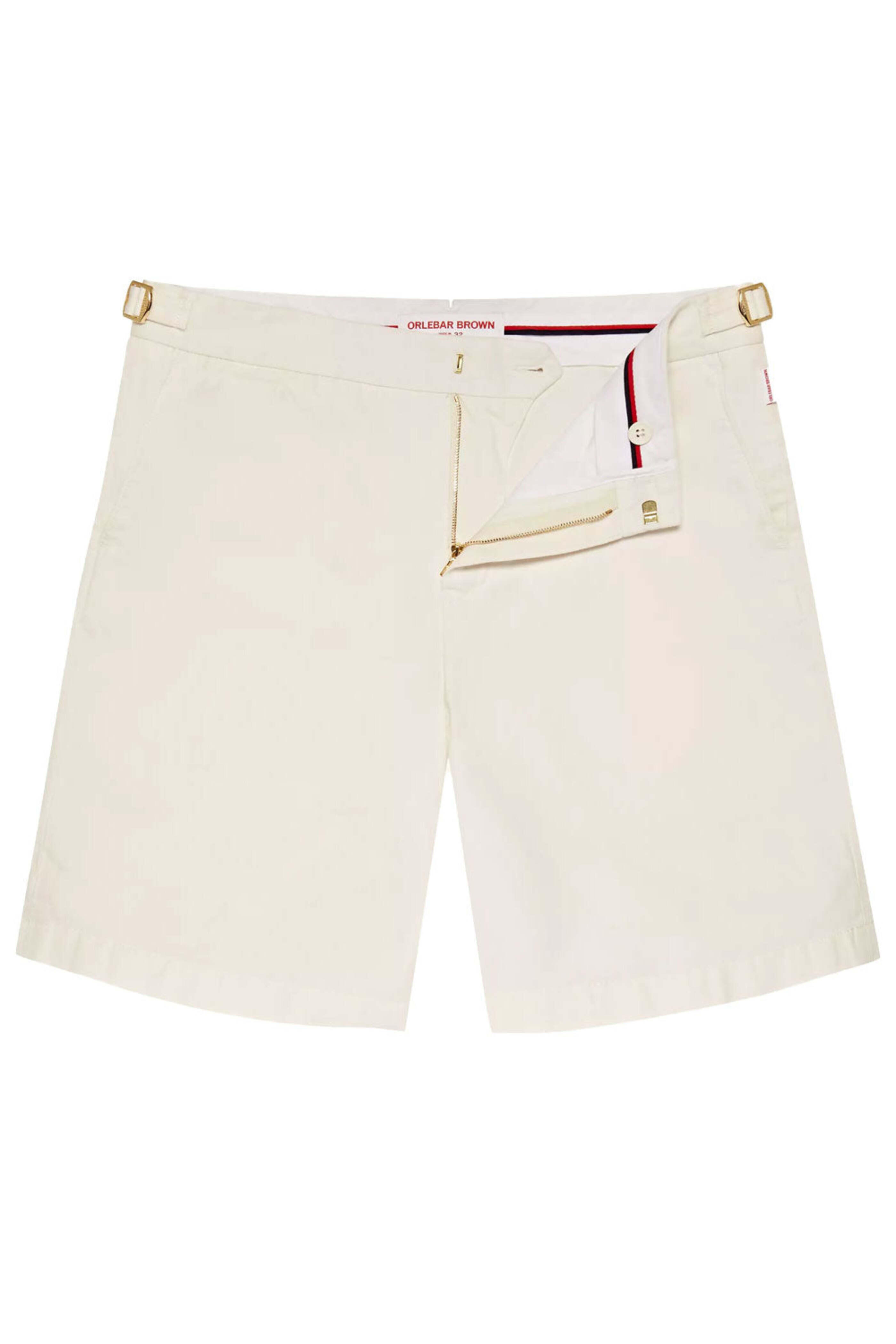 Orlebar Brown - Norwich Shorts in White Sand